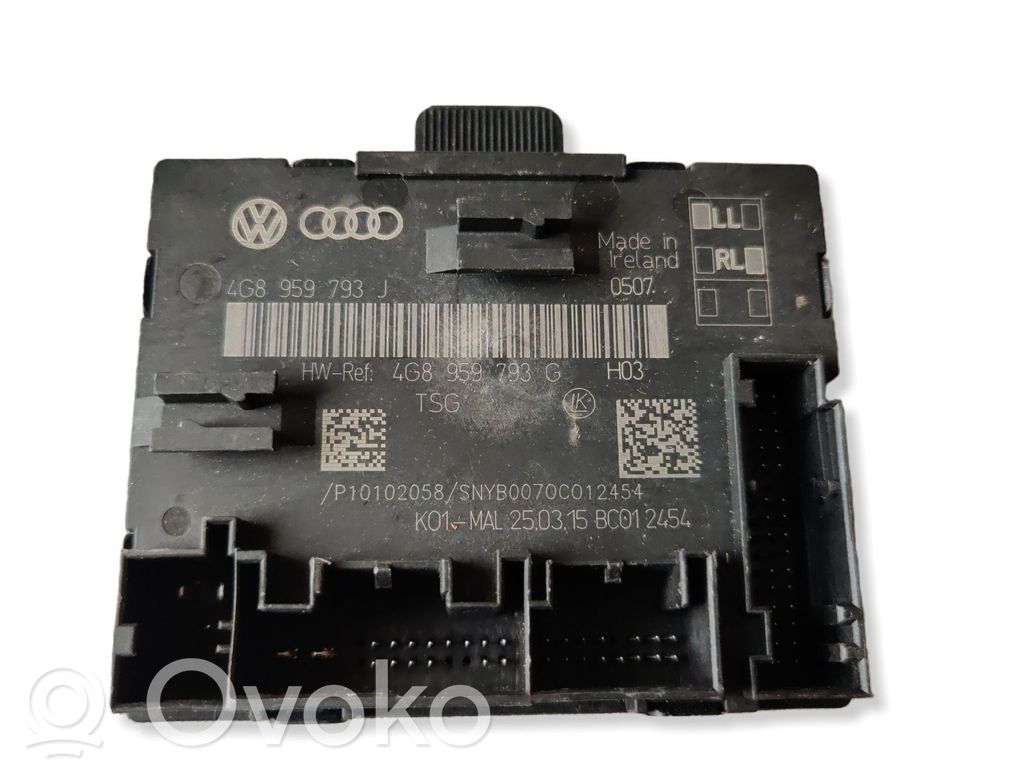 Audi A6 C7 Door control unit/module 