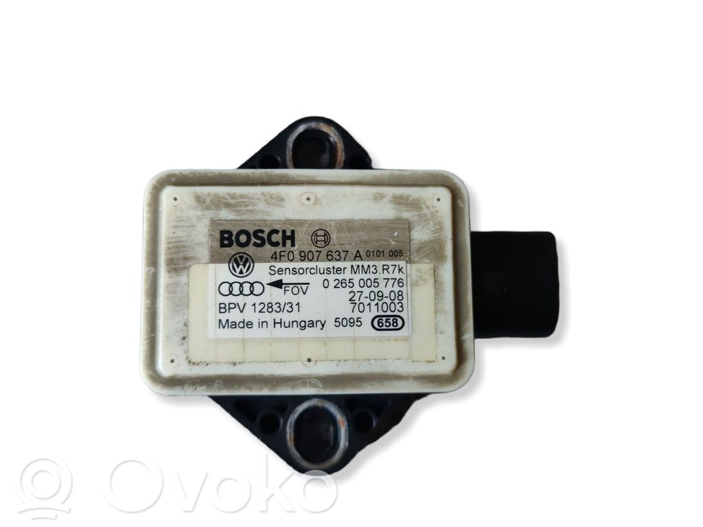 Audi A6 S6 C6 4F ESP acceleration yaw rate sensor 