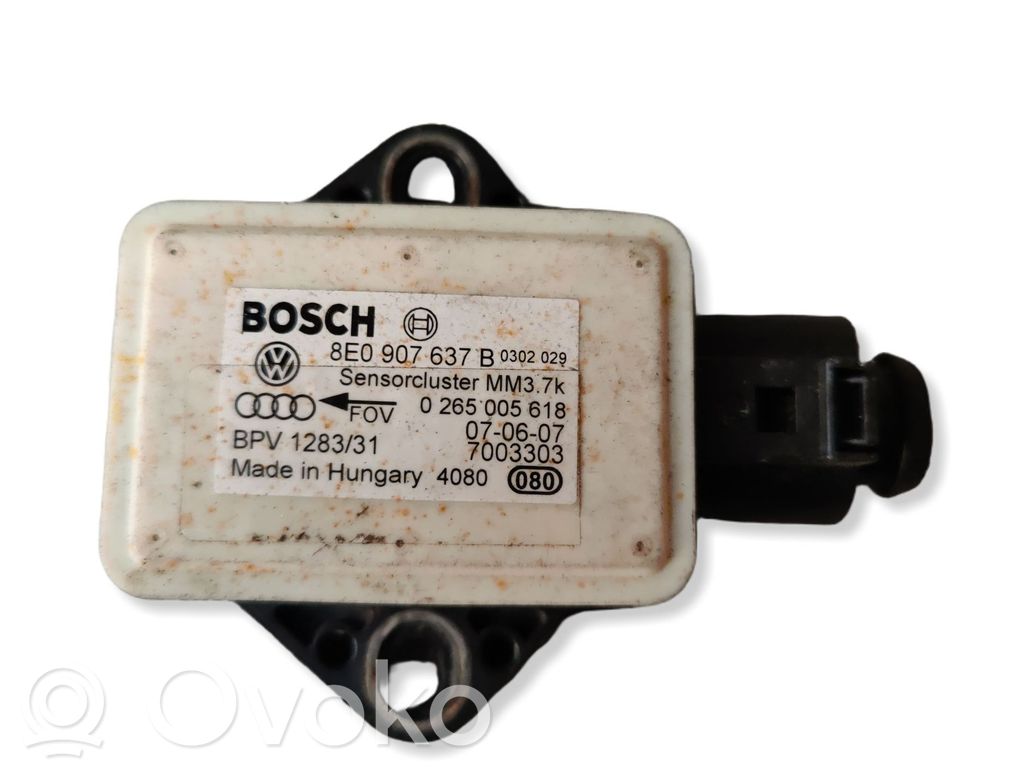 Audi A4 S4 B6 8E 8H ESP acceleration yaw rate sensor 