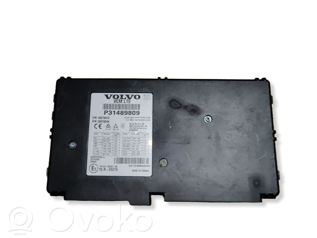 Volvo XC60 Other control units/modules 