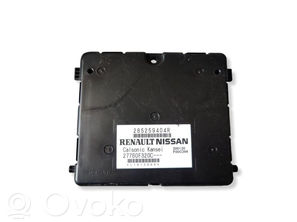 Renault Zoe Other control units/modules 