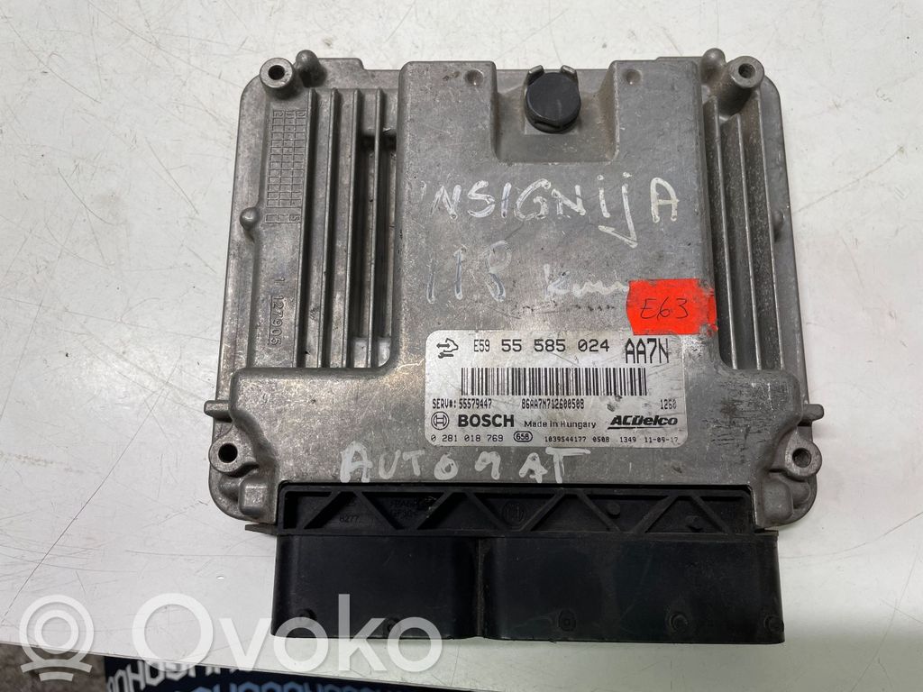 Opel Insignia A Engine control unit/module 
