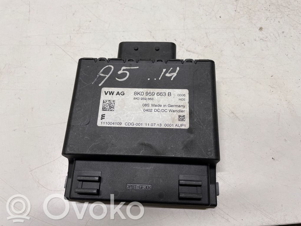 Audi A5 Sportback 8TA Other control units/modules 