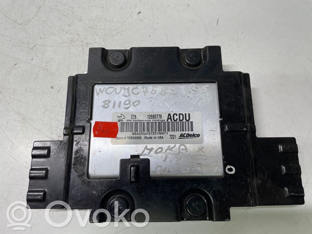 Opel Mokka X Engine control unit/module 