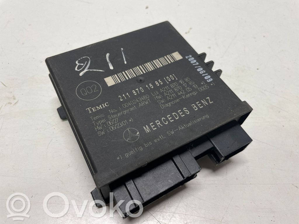 Mercedes-Benz E W211 Other control units/modules 
