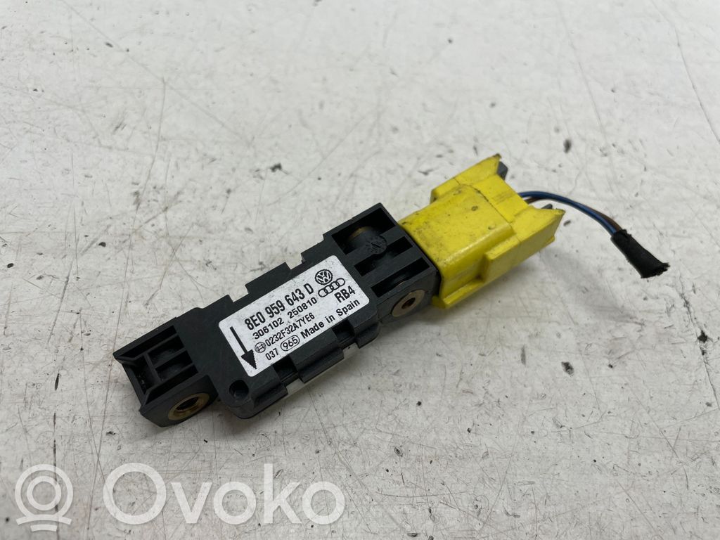 Porsche Cayenne (9PA) Airbagsensor Crashsensor Drucksensor 