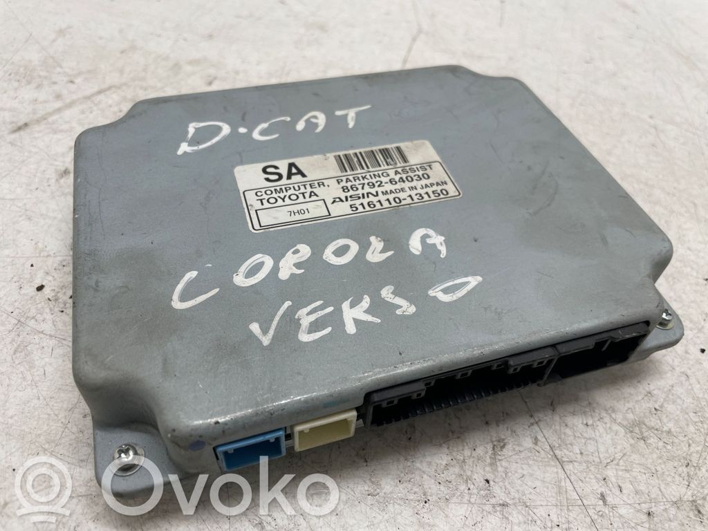 Toyota Corolla Verso E121 Other control units/modules 