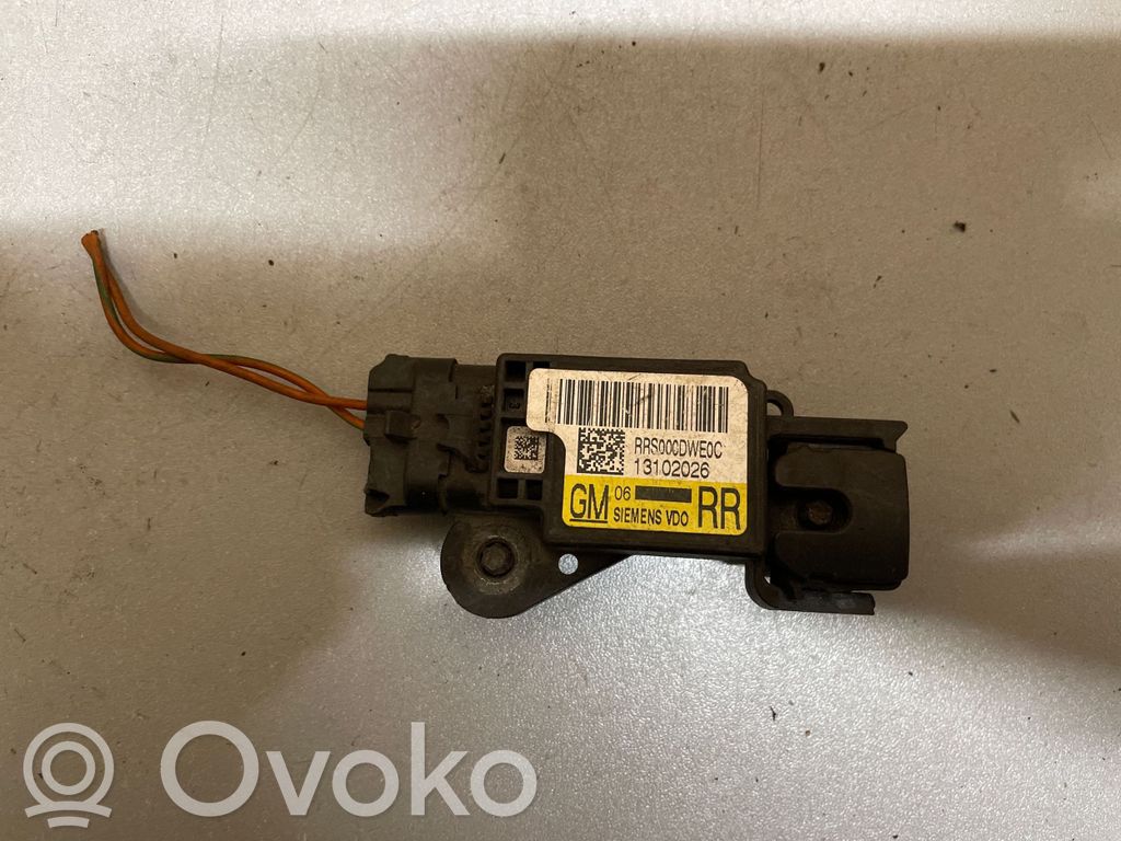 Opel Vectra C Airbag deployment crash/impact sensor 