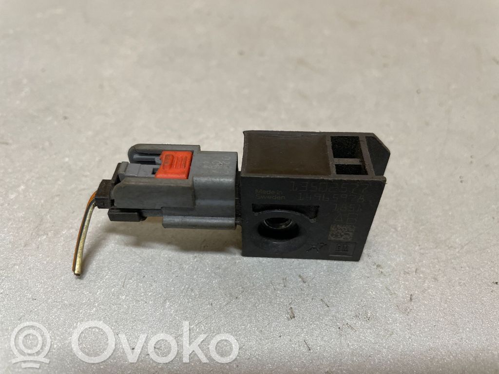 Opel Astra J Airbag deployment crash/impact sensor 