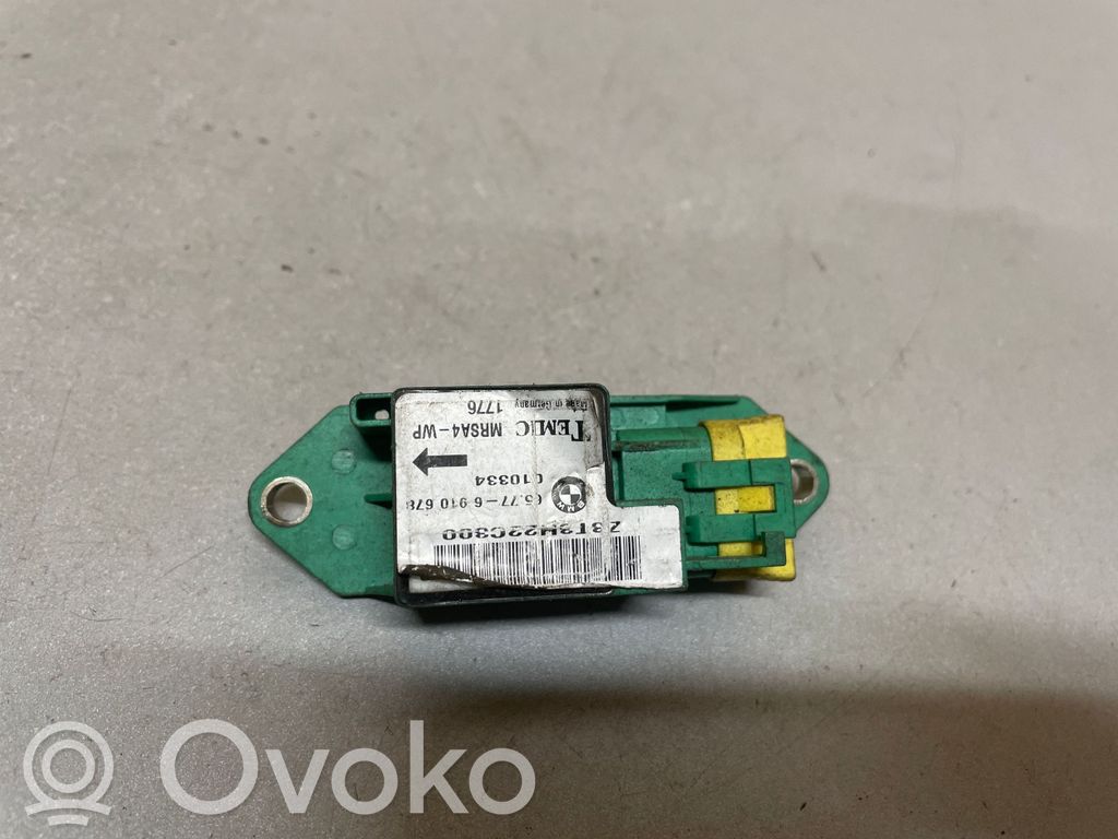 Airbag deployment crash/impact sensor   6910678