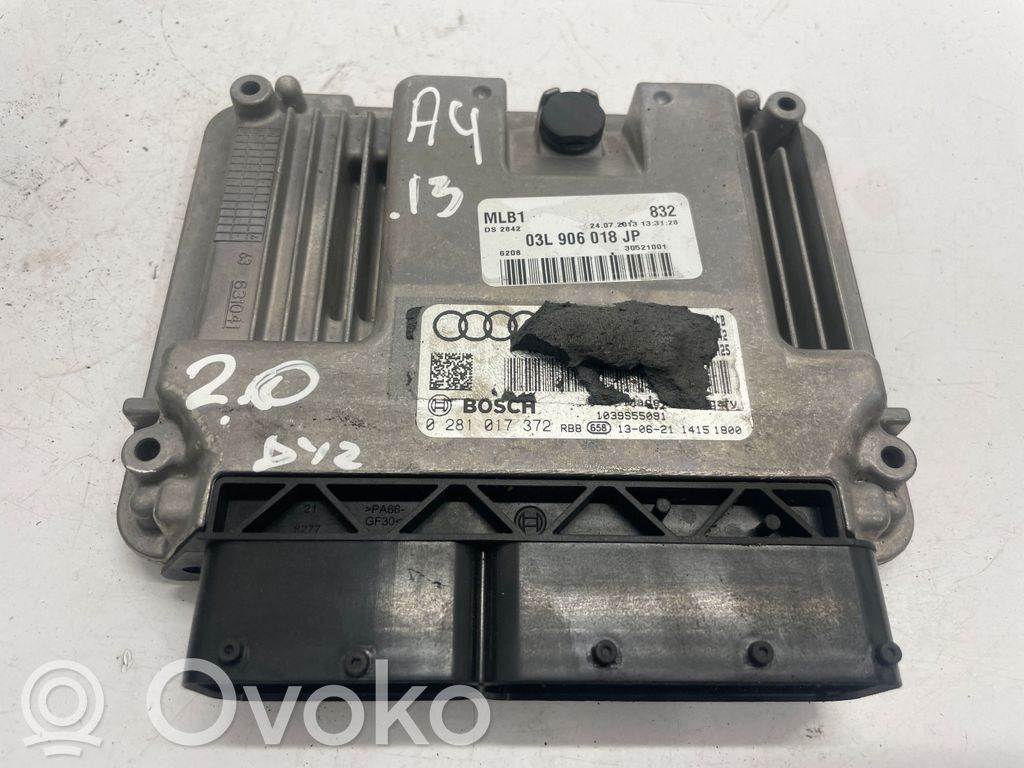 Audi A4 S4 B8 8K Engine control unit/module 