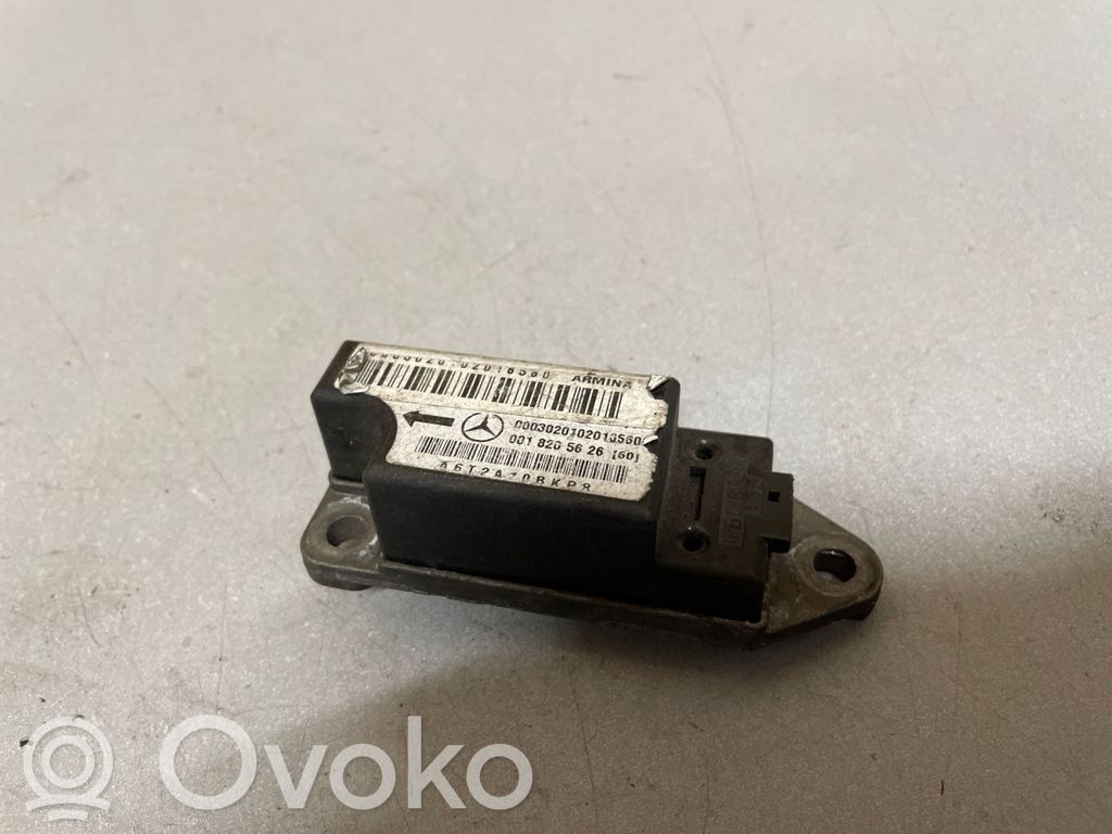 Mercedes-Benz E W210 Sensor impacto/accidente para activar Airbag 