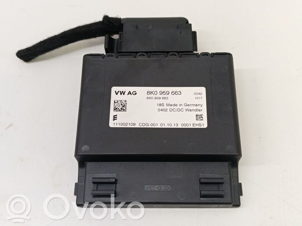 Audi A4 S4 B8 8K Other control units/modules 