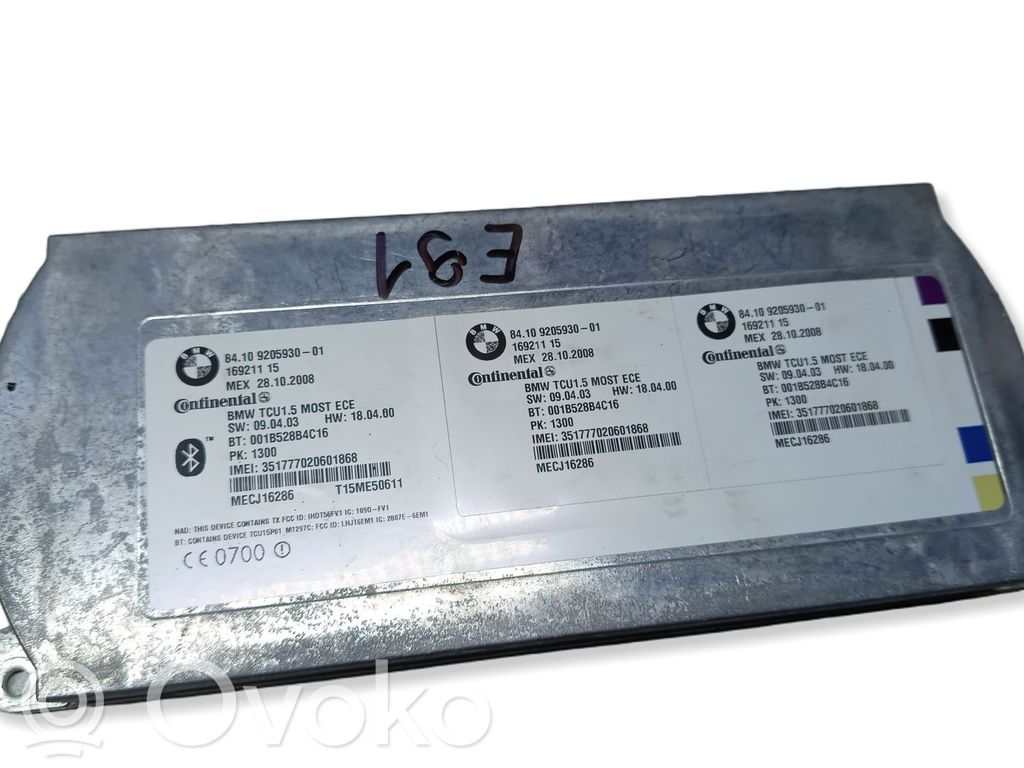 BMW 3 E90 E91 Bluetooth control unit module 