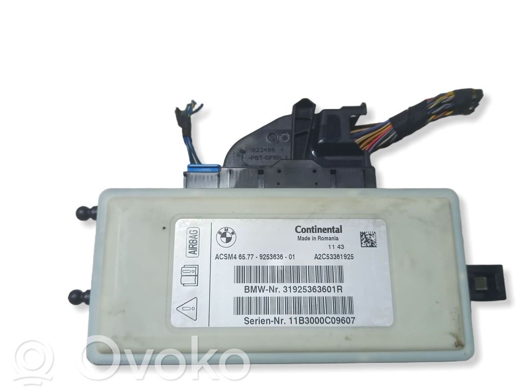 BMW X3 F25 Airbag control unit/module 
