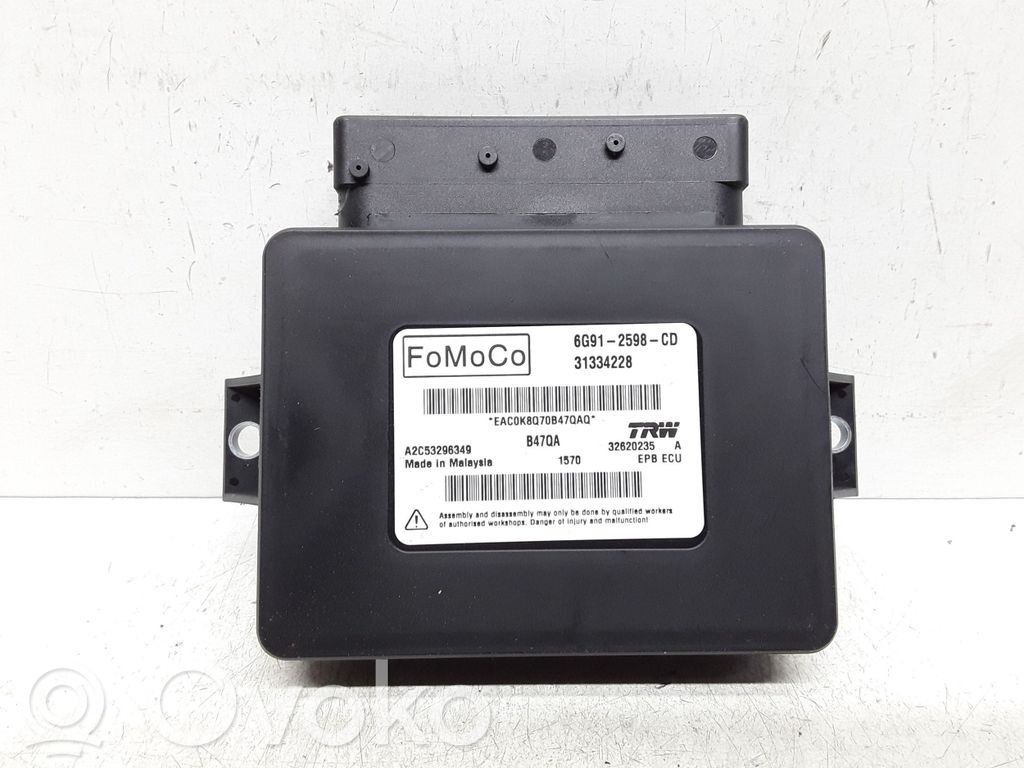 Volvo V60 Hand brake control module 