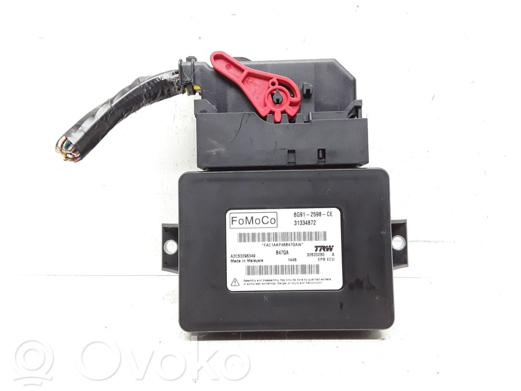 Volvo V60 Hand brake control module 