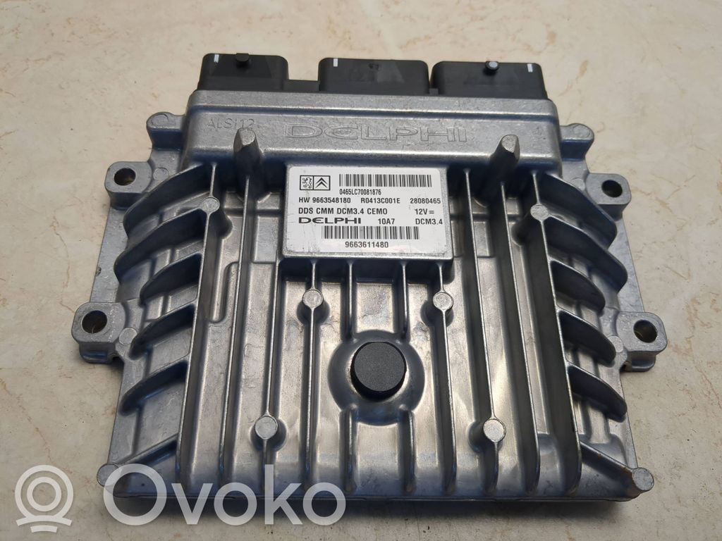 Citroen Berlingo Engine control unit/module 