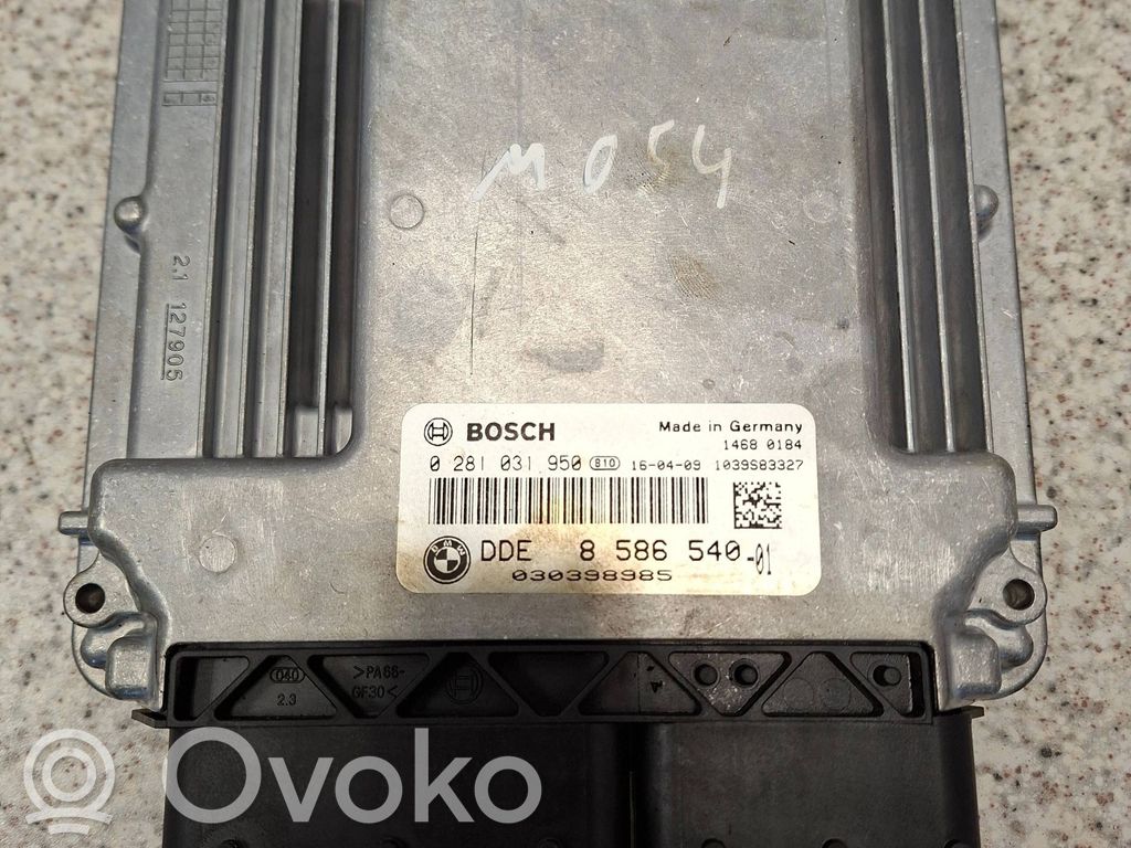 BMW 3 F30 F35 F31 Engine control unit/module 
