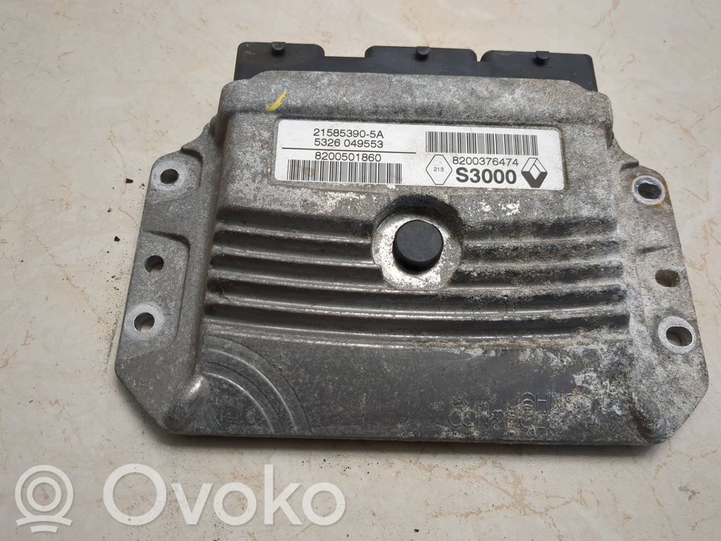 Engine control unit/module   8200501860,8200376474,215853905A