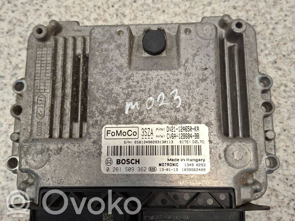 Engine control unit/module   CV6A12B684BB,0261S09362
