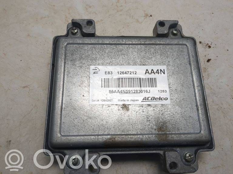 Sterownik / Moduł ECU   12647212,12642927,86AA4N591283016J