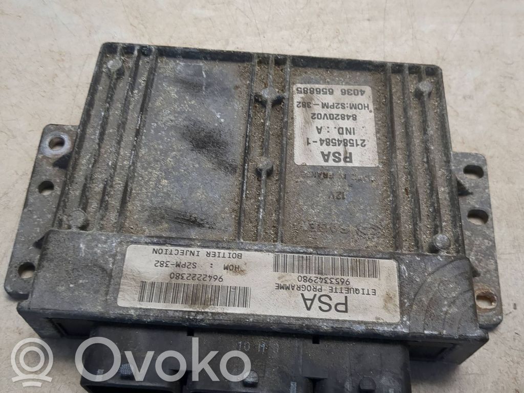 Citroen Berlingo Engine control unit/module 