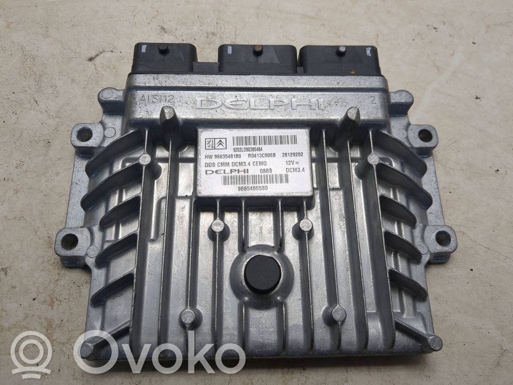 Peugeot 407 Engine control unit/module 