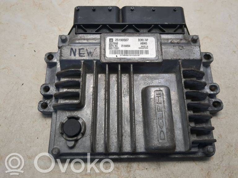 Engine control unit/module   28376848,25190507,25184894,595172891
