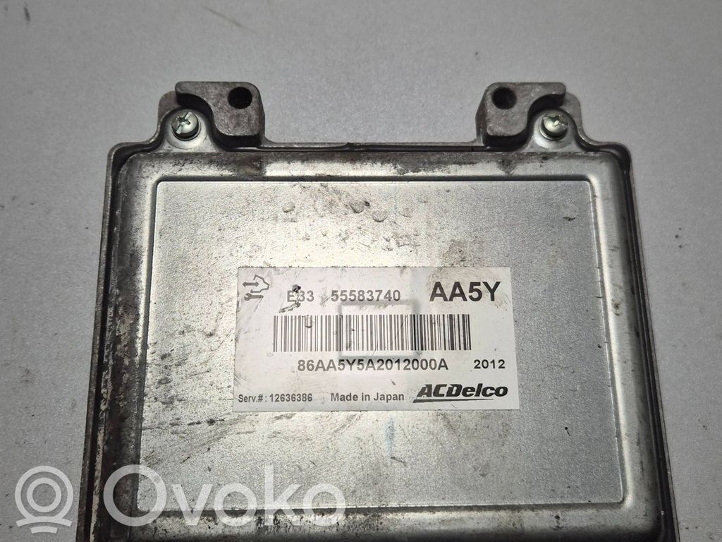 Engine control unit/module   55583740,12636386,86AA5Y5A2012000A