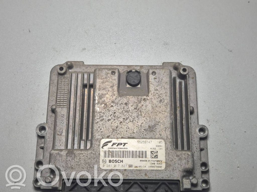 Fiat 500L Engine control unit/module 