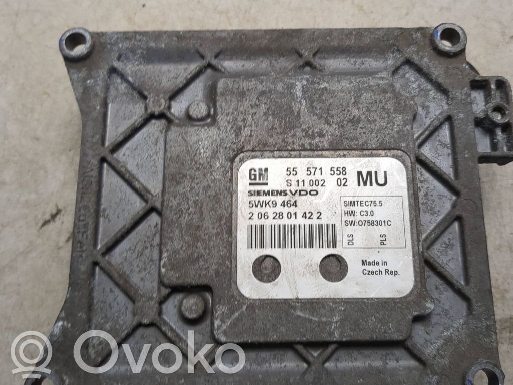 Sterownik / Moduł ECU   55571558,2062801422,5WK9464,S1100202