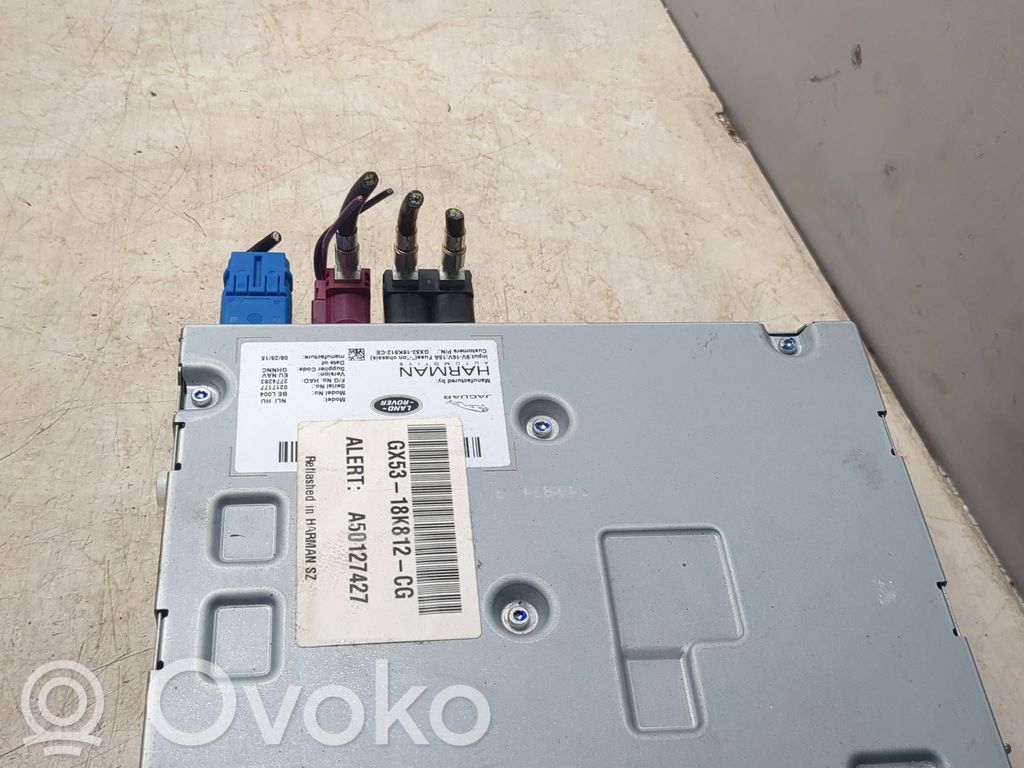 Jaguar XE Radio/CD/DVD/GPS head unit 