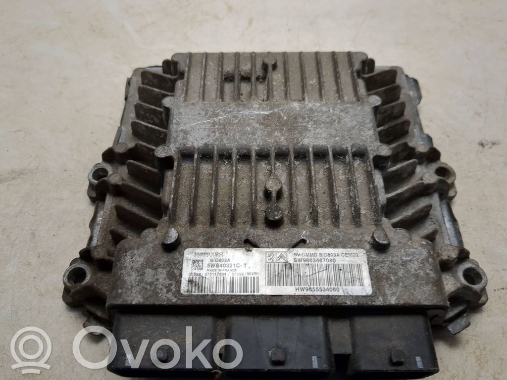 Citroen Berlingo Engine control unit/module 