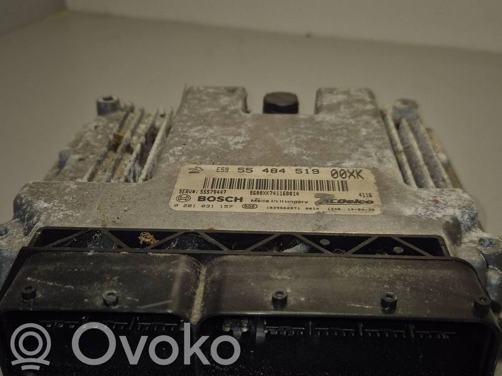 Engine control unit/module   55484519,55579447,0281031157