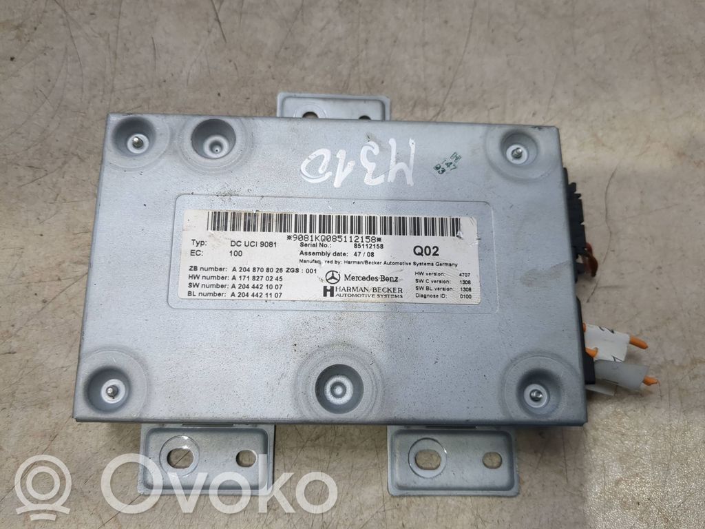 Mercedes-Benz SLK R171 Autres unités de commande / modules 