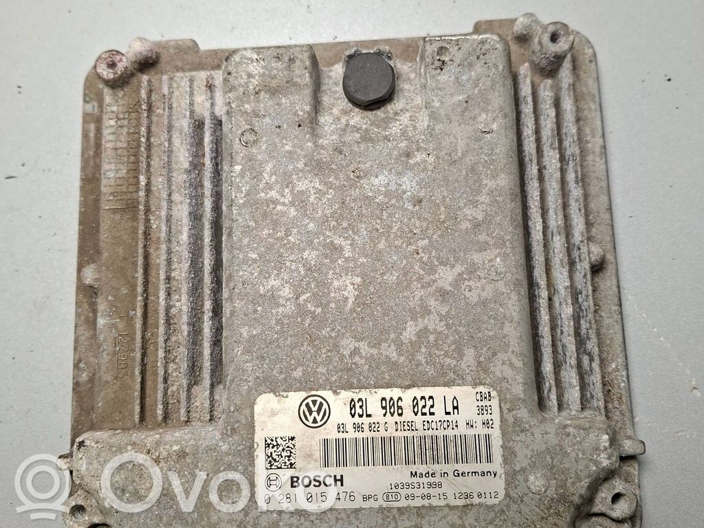 Volkswagen Golf VI Engine control unit/module 