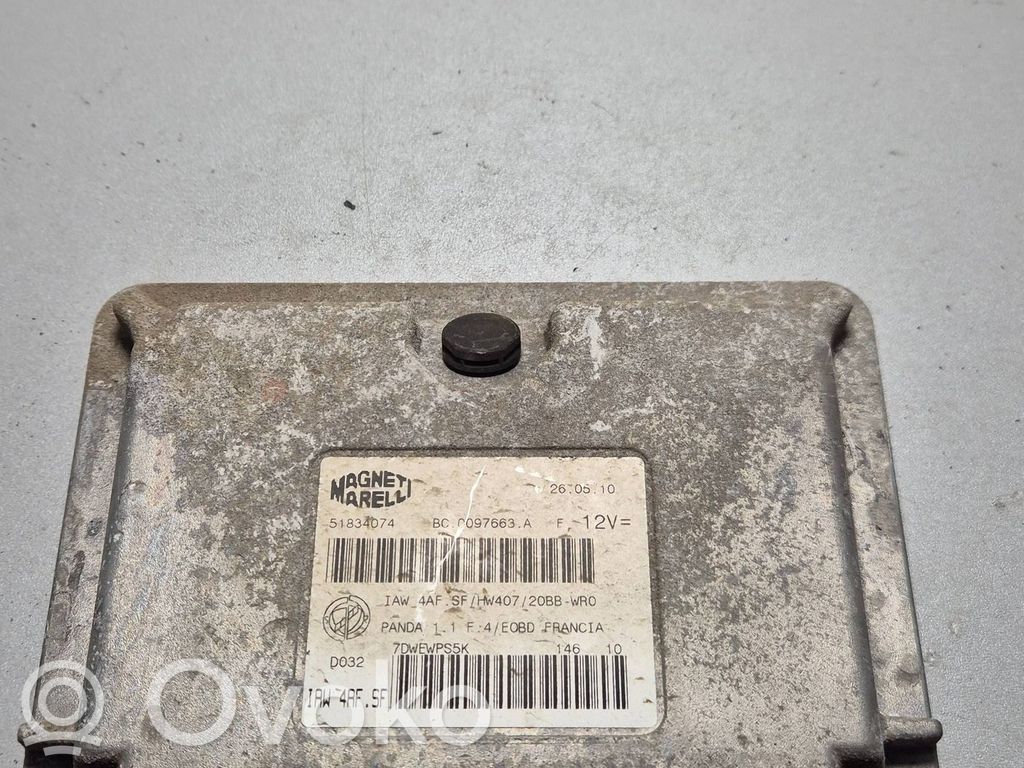 Fiat Panda II Engine control unit/module 