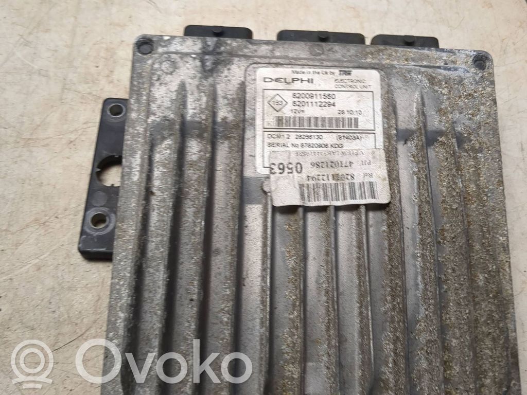 Nissan NV400 Engine control unit/module 
