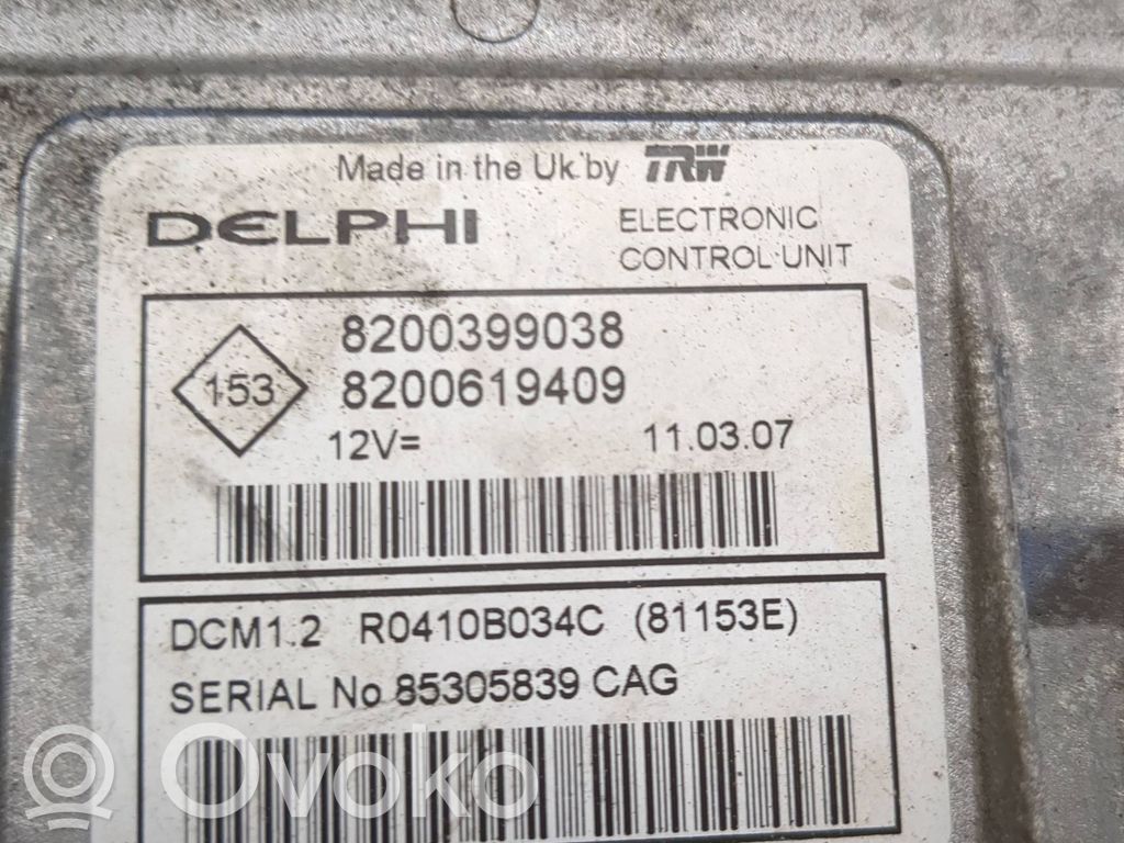 Renault Megane III Engine control unit/module 