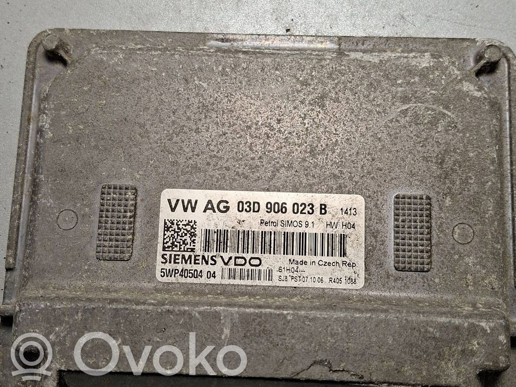 Skoda Fabia Mk1 (6Y) Engine control unit/module 