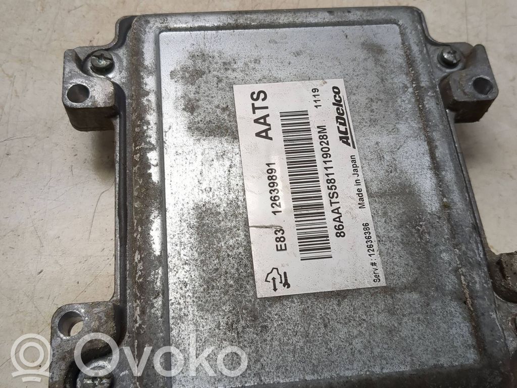 Opel Insignia A Engine control unit/module 