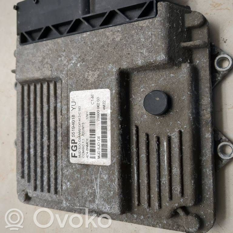 Opel Meriva A Engine control unit/module 