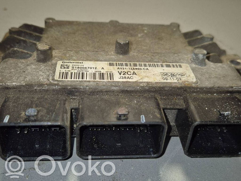 Ford Fiesta Engine control unit/module 