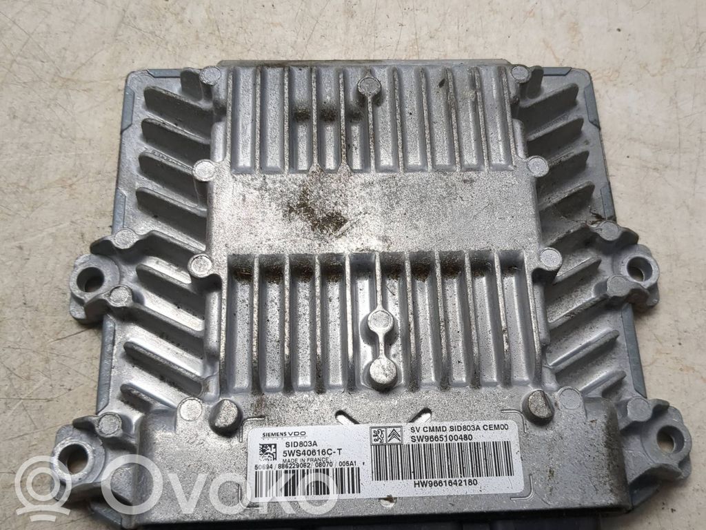 Citroen C4 I Picasso Engine control unit/module 
