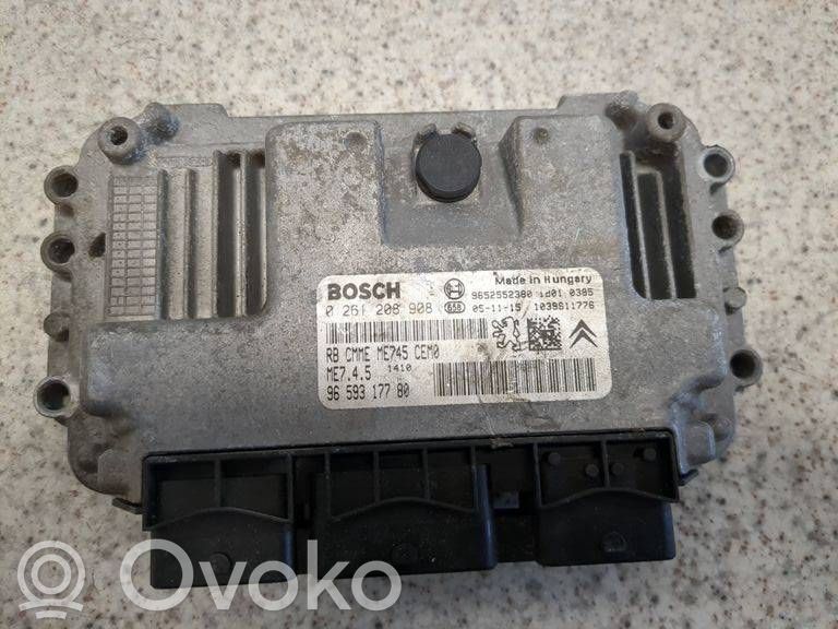 Citroen C4 I Picasso Engine control unit/module 