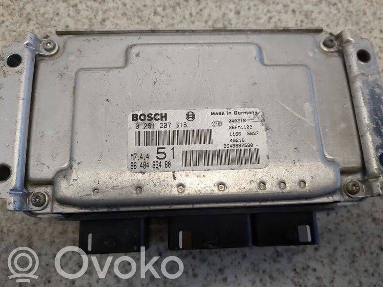 Citroen C4 I Picasso Engine control unit/module 