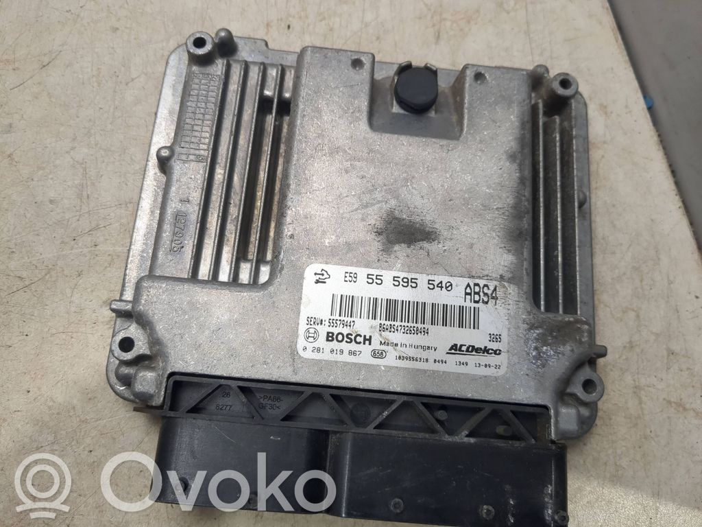 Opel Insignia A Engine control unit/module 