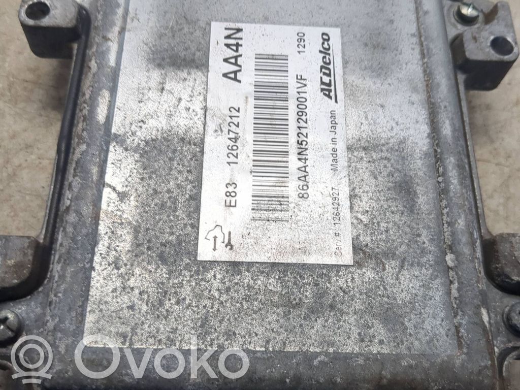 Opel Insignia A Engine control unit/module 