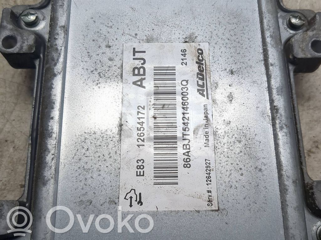 Opel Insignia A Engine control unit/module 